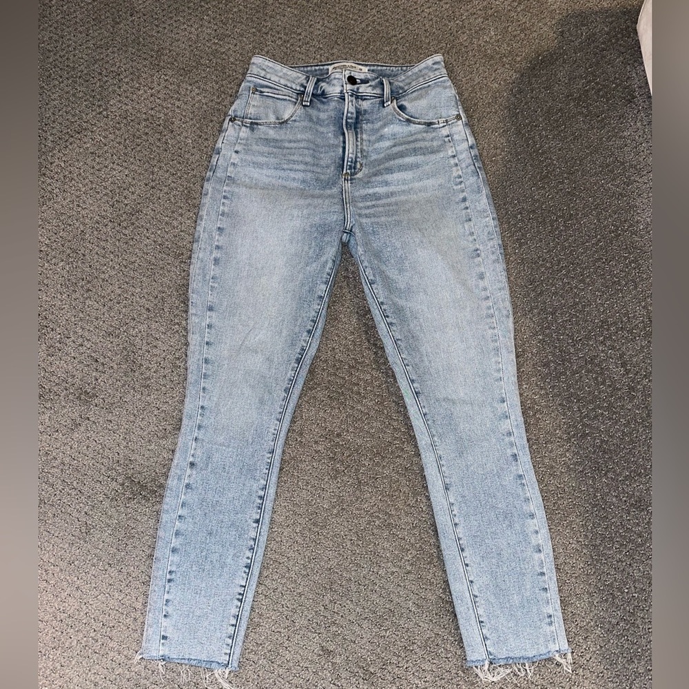 Abercrombie High Rise Skinny Jeans